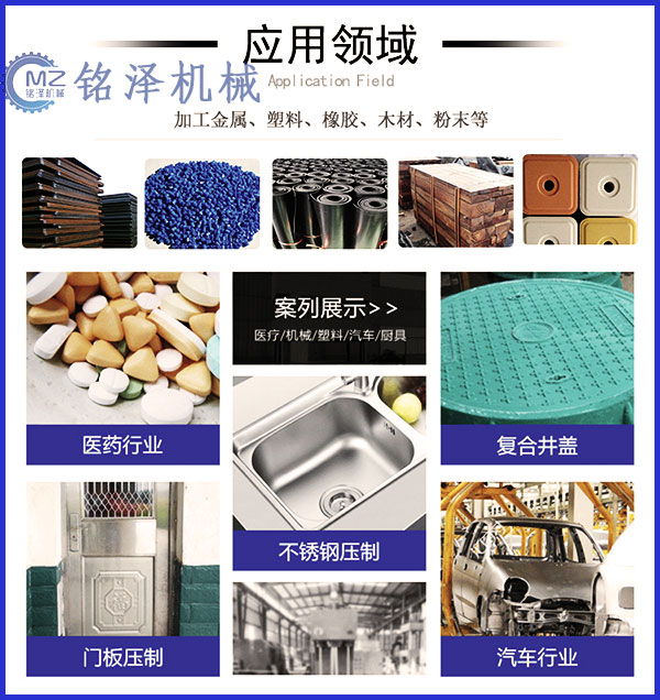 成型液壓機應用領（lǐng）域